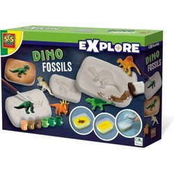Juguetes Ciencia Niños SES Creative: Kit Fósiles Dinosaurios - Compra online en MegaJuguetes