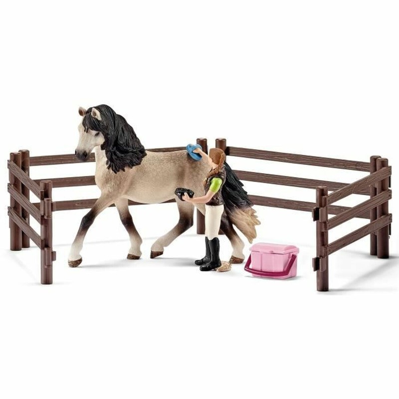 Figuras Acción Niños: Set Cuidado Caballo Andaluz Schleich - Compra online en MegaJuguetes