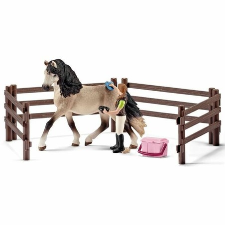 Figuras Acción Niños: Set Cuidado Caballo Andaluz Schleich - Compra online en MegaJuguetes