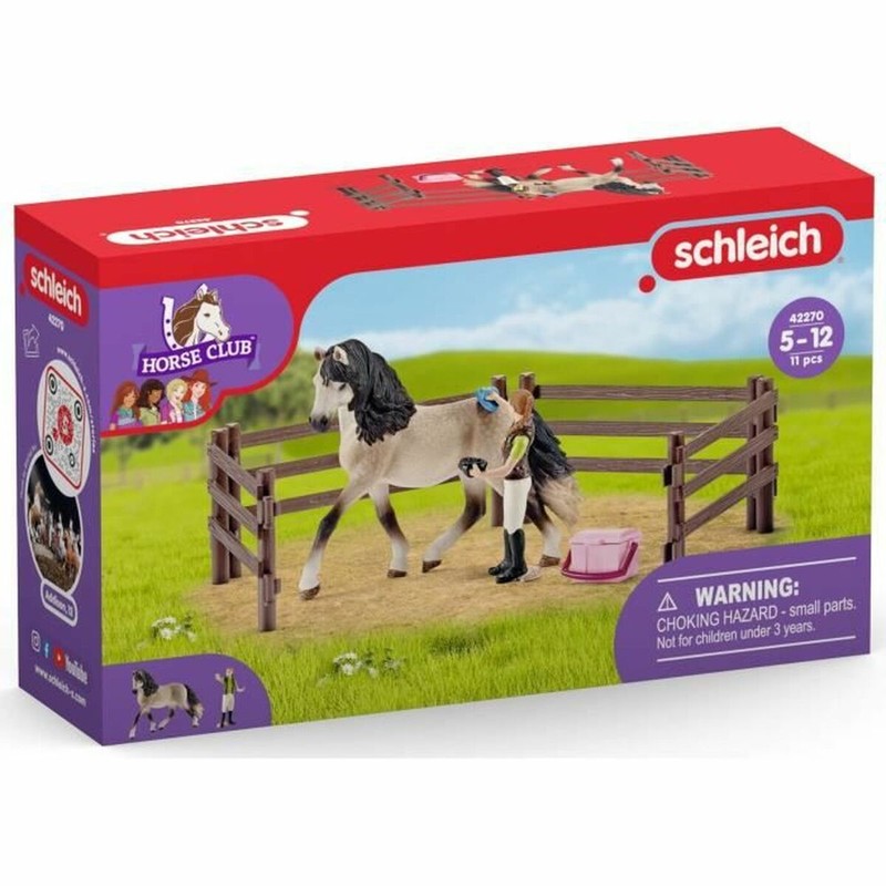Figuras Acción Niños: Set Cuidado Caballo Andaluz Schleich