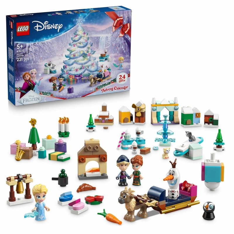 Juguetes construcción niños Lego Disney Adviento Frozen