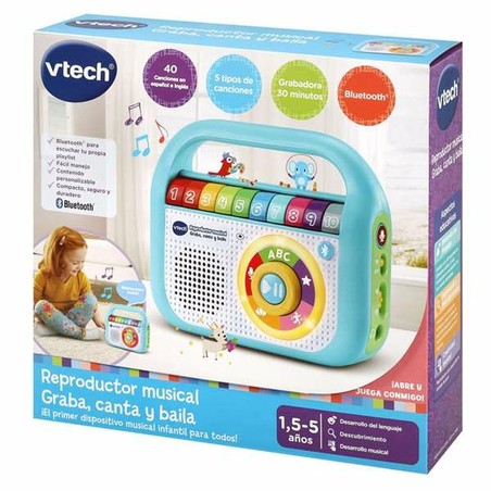 Juguetes Musicales Niños Vtech | Grabación y Bluetooth - Compra online en MegaJuguetes