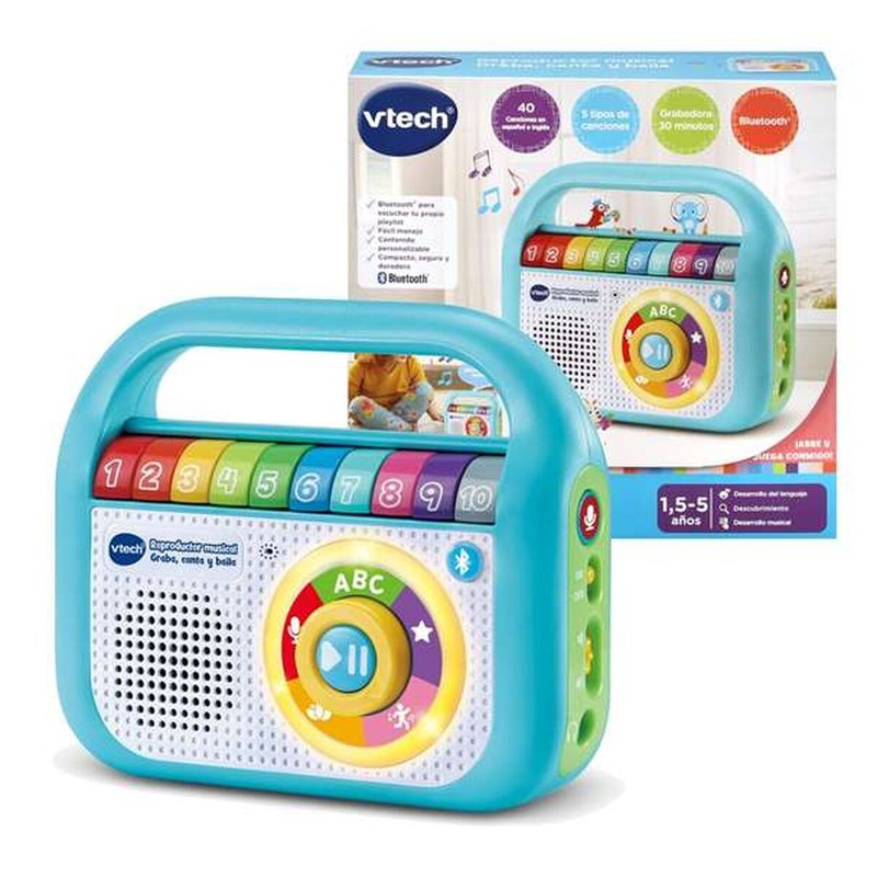 Juguetes Musicales Niños Vtech | Grabación y Bluetooth