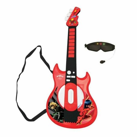 Juguetes Musicales Niños: Guitarra Infantil Lexibook MIRACULOUS - Compra online en MegaJuguetes