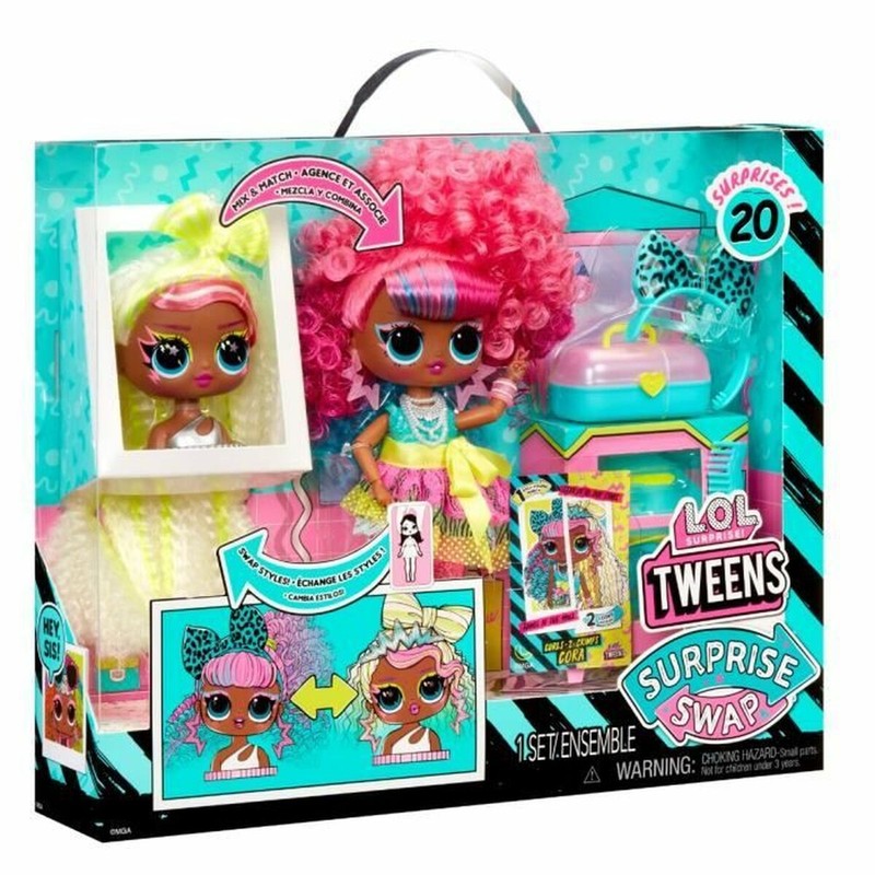 Muñecas Niñas LOL Surprise! Tweens Swap Cora - Compra online en MegaJuguetes