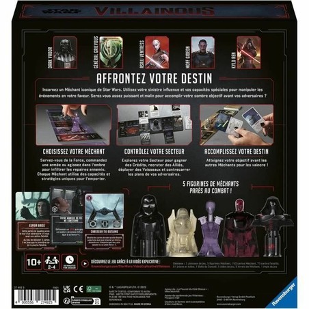 Juegos de Mesa Niños: Star Wars Villainous Ravensburger
