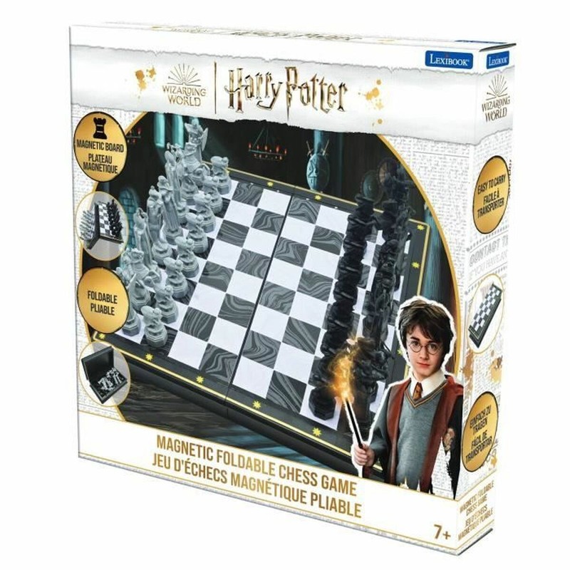Juegos Mesa Niños: Ajedrez Harry Potter Magnético Plegable - Compra online en MegaJuguetes