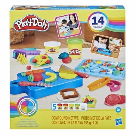 Manualidades Niños: Juego Plastilina Hasbro Little Chef's Kit Multicolor - Compra online en MegaJuguetes