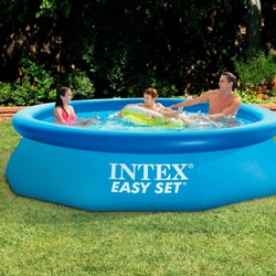 Juguetes Exterior Niños: Piscina Hinchable Intex Easy Set Redonda - Compra online en MegaJuguetes 2