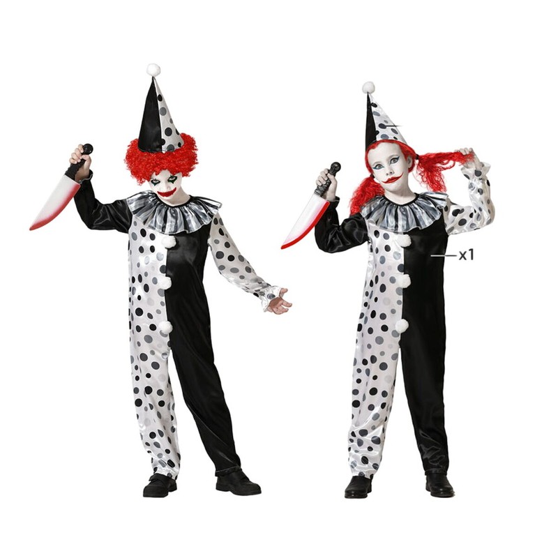 Disfraces Niños BigBuy Carnival Payaso Gris Infantil - Compra online en MegaJuguetes