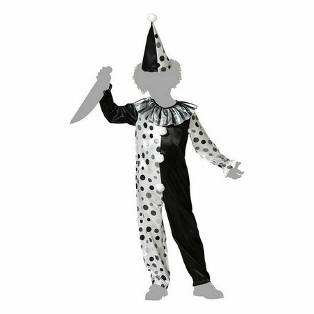 Disfraces Niños BigBuy Carnival Payaso Gris Infantil