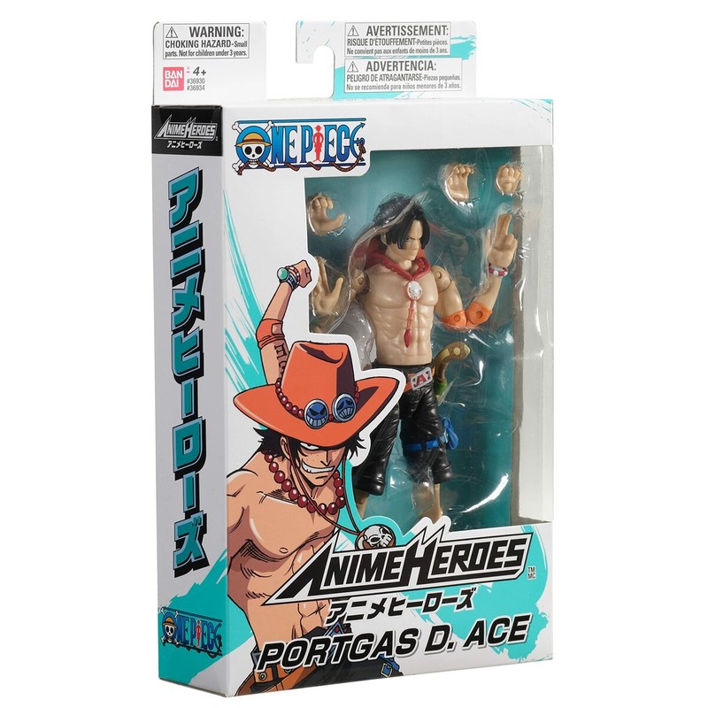 Figuras Acción Niños: Portgas D. Ace One Piece Bandai 17cm