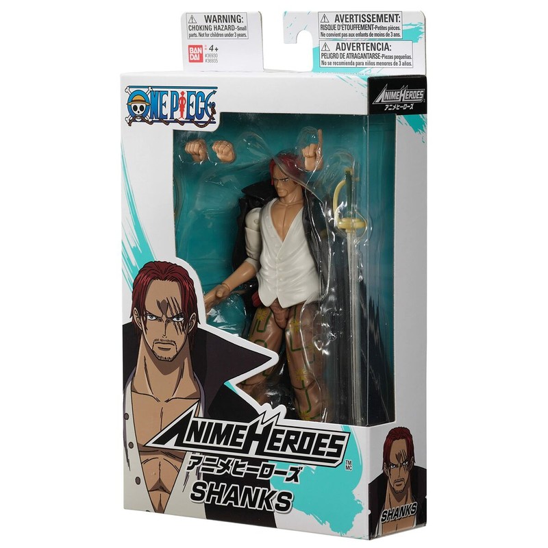 Figuras de Acción para Niños: One Piece Shanks Bandai 17 cm
