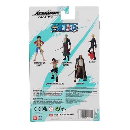 Figuras de Acción para Niños: One Piece Shanks Bandai 17 cm