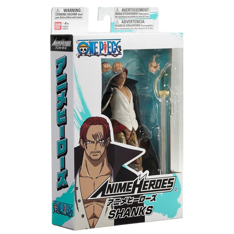 Figuras de Acción para Niños: One Piece Shanks Bandai 17 cm