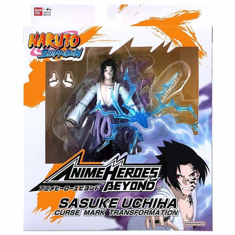 Figuras Acción Niños: Sasuke Uchiha Naruto Shippuden 17 cm - Compra online en MegaJuguetes