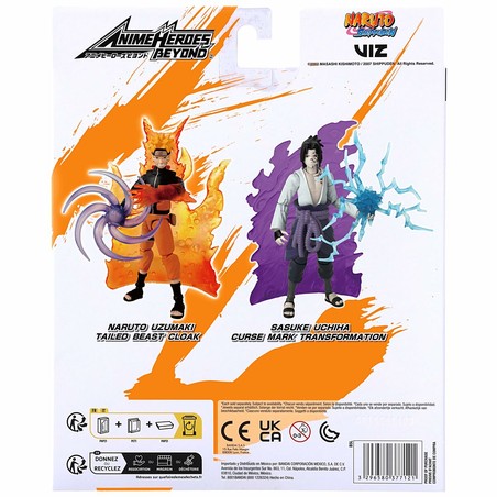 Figuras Acción Niños: Sasuke Uchiha Naruto Shippuden 17 cm