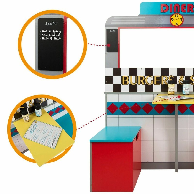 Juego Simbólico Niños: Cocina de Madera Woomax con Luz y Sonido