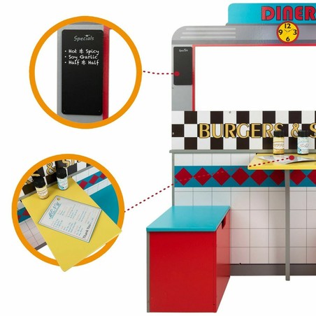 Juego Simbólico Niños: Cocina de Madera Woomax con Luz y Sonido