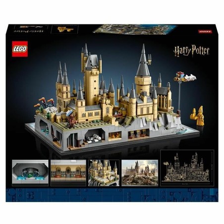 Figuras Acción Niños Lego Harry Potter: Playset Castillo Hogwarts 2660 Piezas