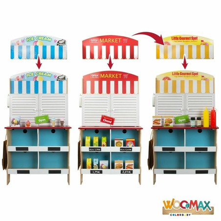 Juego Simbólico Niños: Cocina de Juguete Woomax Helado
