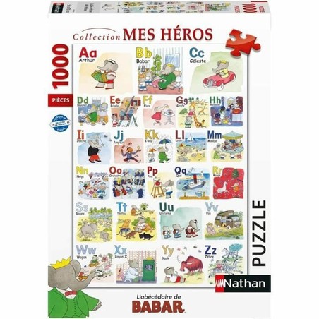 Puzzle Infantil Ravensburger Mes Héros 1000 Piezas - Compra online en MegaJuguetes