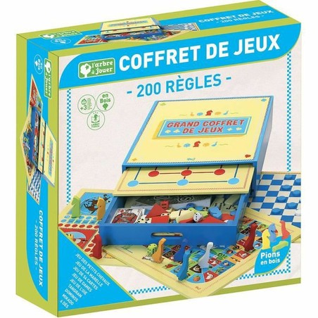 Juegos Mesa Niños L´Arbre a Jouer - Caja Madera Multijuegos