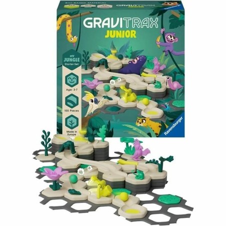 Juguetes Construcción Niños Ravensburger Gravitrax Junior Set My Jungle - Compra online en MegaJuguetes