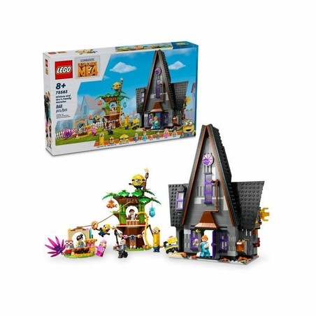 Set construcción educativo LEGO, minifiguras de Gru y Minions listos para jugar