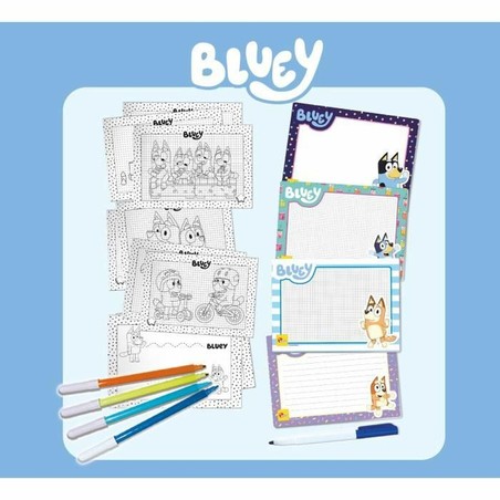 Manualidades Niños: Fichas para Dibujar Bluey Lisciani