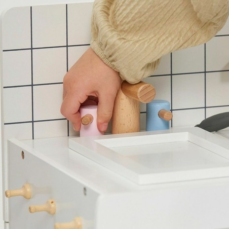 Juego Simbólico Niños: Cocina de Juguete Teamson Madera