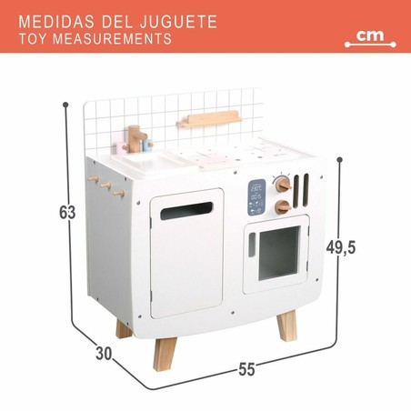 Juego Simbólico Niños: Cocina de Juguete Teamson Madera