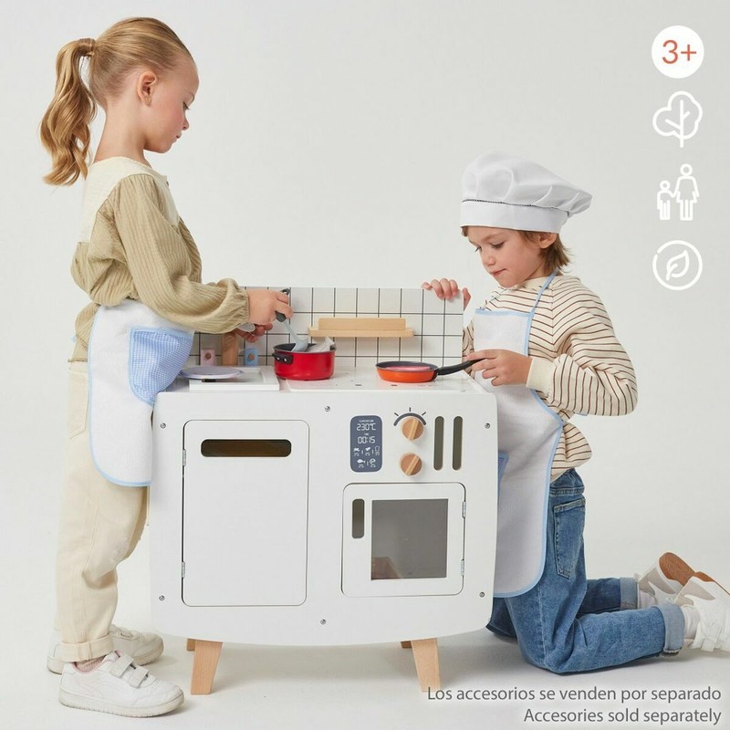 Juego Simbólico Niños: Cocina de Juguete Teamson Madera