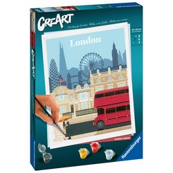 Manualidades Niños: Set de Pintura por Números Ravensburger London - Compra online en MegaJuguetes