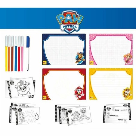 Manualidades Niños Lisciani Paw Patrol - Fichas Dibujo Multicolor