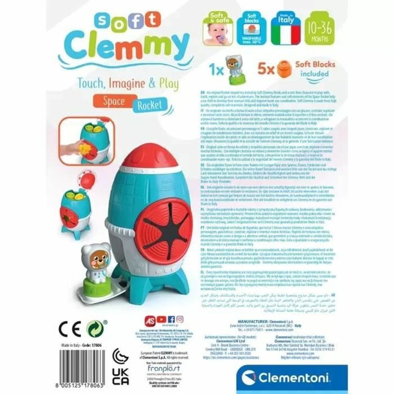 Juegos Mesa Niños: Clementoni Space Rocket Educativo