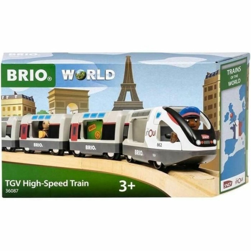 Coches Juguete Niños: Tren Brio TGV Alta Velocidad - Compra online en MegaJuguetes