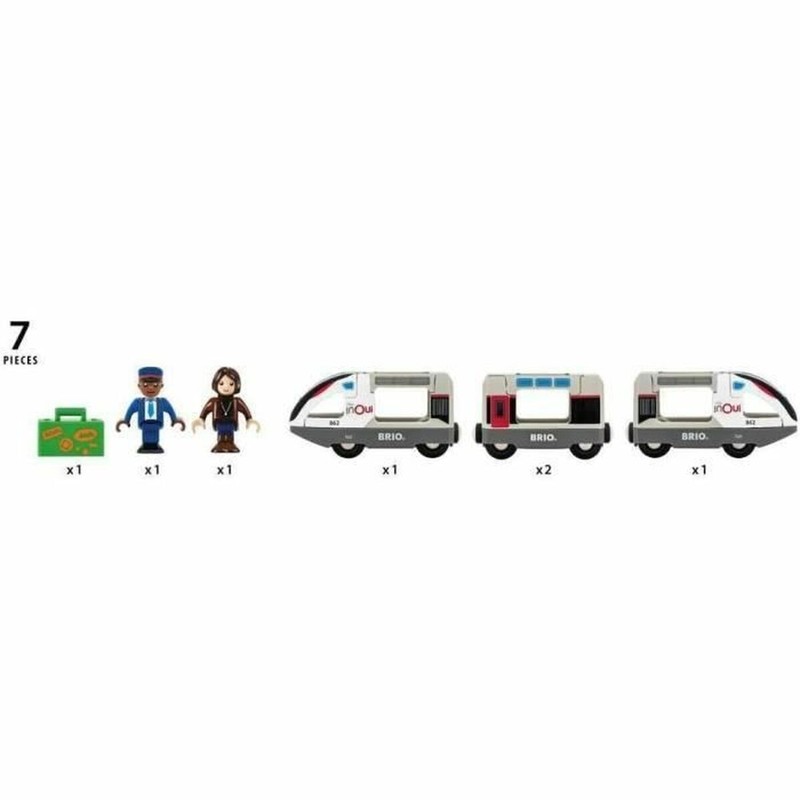 Coches Juguete Niños: Tren Brio TGV Alta Velocidad
