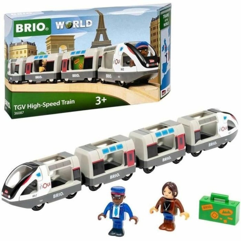 Coches Juguete Niños: Tren Brio TGV Alta Velocidad