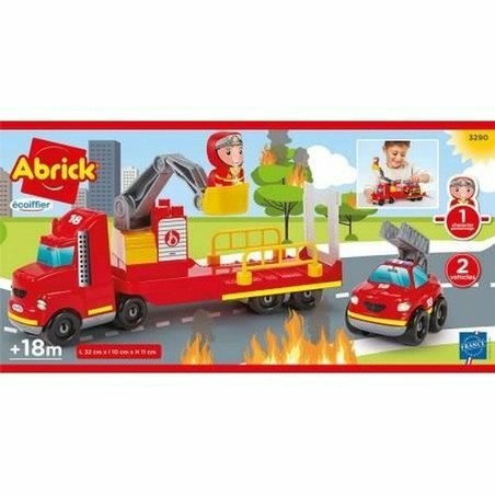 Coches Juguete Niños: Camión de Bomberos Ecoiffier Fire Truck - Compra online en MegaJuguetes