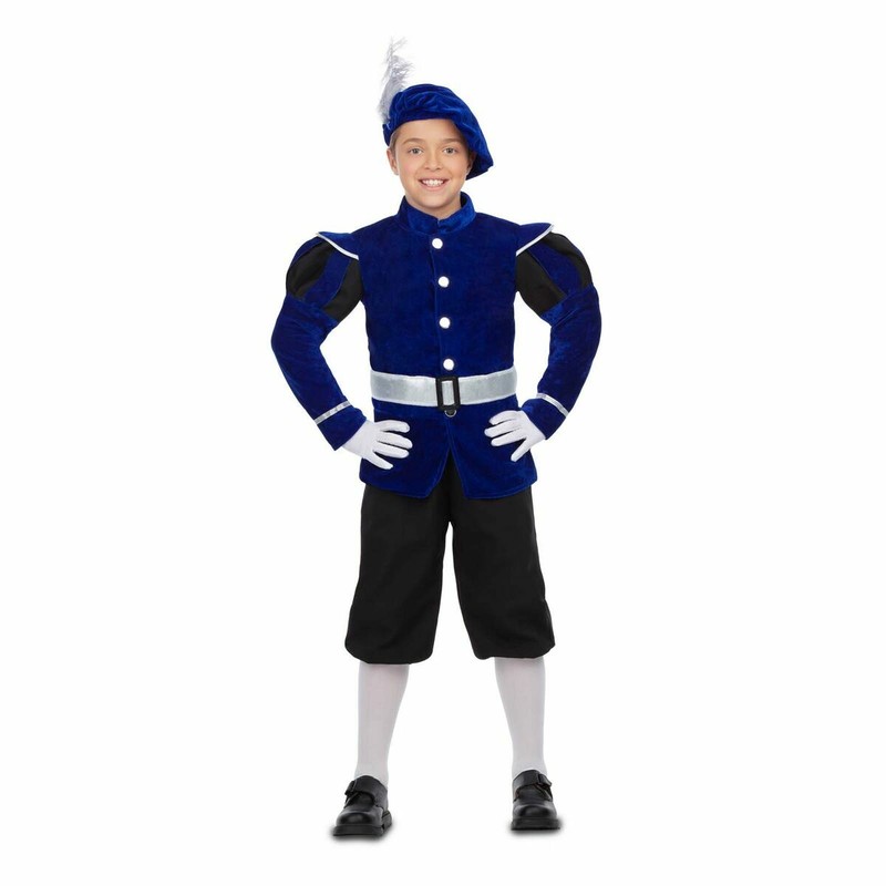 Disfraces Niños My Other Me Paje Azul - 4 Piezas - Compra online en MegaJuguetes
