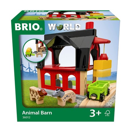 Juegos Mesa Niños: Set Ravensburger Animal Barn de Madera - Compra online en MegaJuguetes