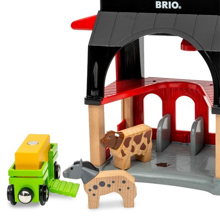 Juegos Mesa Niños: Set Ravensburger Animal Barn de Madera