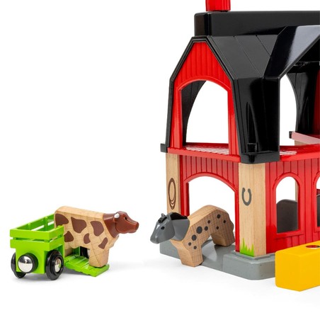 Juegos Mesa Niños: Set Ravensburger Animal Barn de Madera