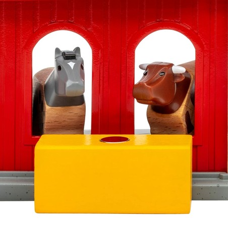 Juegos Mesa Niños: Set Ravensburger Animal Barn de Madera