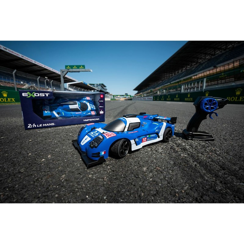 Coches Juguete Niños Exost: Coche Radiocontrol 24h Le Mans Azul
