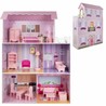Muñecas Niñas: Casa de Muñecas Woomax de Madera 14 Piezas - Compra online en MegaJuguetes