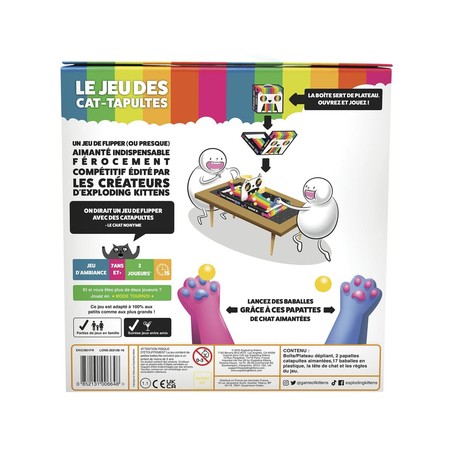 Juego de Mesa Infantil Asmodee Cat-Tapultes | Habilidad Felina