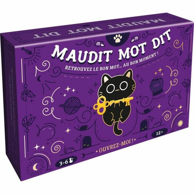 Juegos Mesa Niños: Asmodee Maudit Mot Dit (FR) Juego de Cartas - Compra online en MegaJuguetes