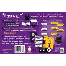 Juegos Mesa Niños: Asmodee Maudit Mot Dit (FR) Juego de Cartas - Compra online en MegaJuguetes 2